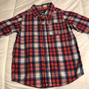 Boys button up shirt